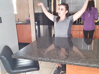 Watch this chubby and petite South African tyro decree a urinate game and humiliate each other until they surrender