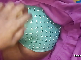 Desi Aunty Devi gets a hardcore have sexual intercourse fest with Abhi