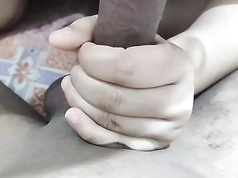 Desi step-mother fellates and pulverizes yam-sized morning sausage