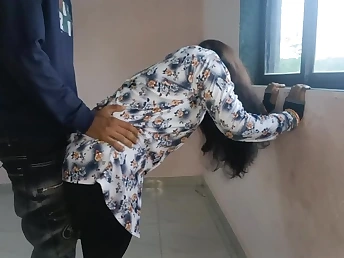 Desisarika, the steaming Indian office assistant, gets her cock-squeezing arse porked by her nasty manager's son-in-law-in-law