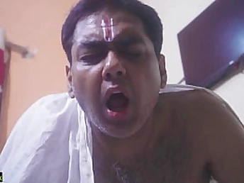 Hsamik and Hdebasmita's Elder Monk Plow Village wifey gets harsh penetrated in supah scorching Desi costume play