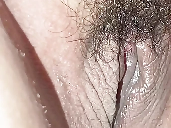 Witness this Japanese wifey bellow in gusto while getting her cock-squeezing beaver pummeled rock-hard