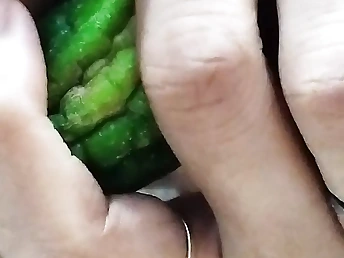 Witness Mona's small milk cans bounce as she gets fucked hard by a machine and squirts like insatiable