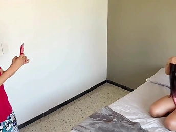 Zacymaddy's steamy step-step-sister tricked me into a xxx multiracial hook-up with her fat cupcakes & cock-squeezing culo