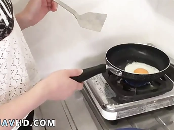 Yumi Maeda, the hot brunette, gives a POV oral pleasure & dirty Suck off to a lucky amateur in gonzo video