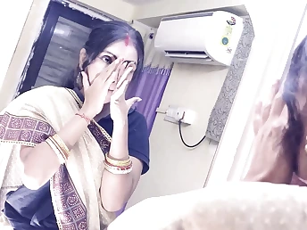 Bhabi, the Desi cuckold wifey, hankers for a deep dicking with Dewar's Huge BLACK COCK