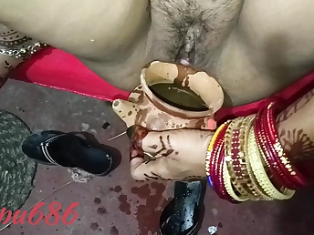 Karwa Chaudayi: A horny and old-school doggy-style housewife with long hair