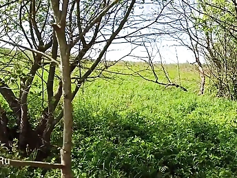 Insane mature COUGAR gets her rear end ravaged in nature like a from the rear