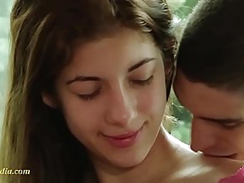 Elis Gilbert gets her tight backside fucked firm by a crazy 18yo