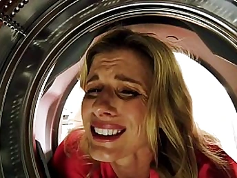Plowing My Stuck Step Mummy in the Rump while she is Stuck in the Dryer - Cory Pursue