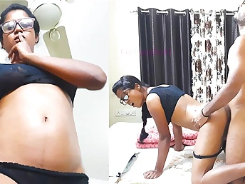 Girlnexthot1 joins in for a super-steamy Indian step-mom hook-up soiree with sonnie and his Indian pal