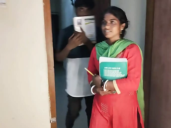 Bangladeshi professor with college female leaves to explore and gets a 3some with boys and schoolteacher