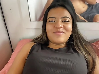 Julian & Mishell's inexperienced without a condom rubdown turns into naughty backside-opening anent and butt-clapping influence