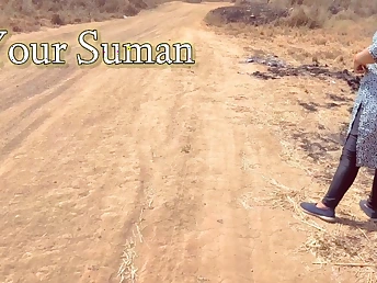 Your_suman's stepmom gets pulverized outdoors with no rubber