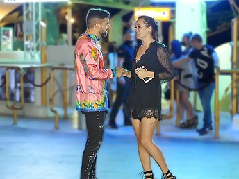 Observe Antonio Mallorca tempt coupled with plow a Ukrainian model for a ill-lighted forth foreign lands forth Odessa