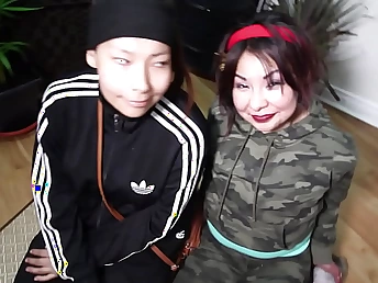 Watch two young Indian Teenagers with successfully mounds try their first BBC in excess of the NDNgirls native yankee ordure website