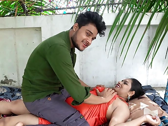 Hot step-mom and piping hot step-son go wild with Indian Great White Father fit together in hot homemade video