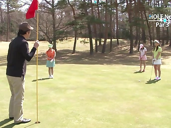 Look forward Nao Yuzumiya & Erika Hiramatsu's tight, wet cunts get drilled by a saleable Asian teen