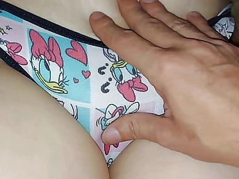 Stepdaughter Jennifer Pimenta flaunts her new undies and risky hook-up properties