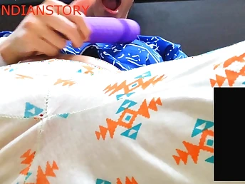Watch Indian Movie call her ultra-kinky pal while getting off with her fucktoys