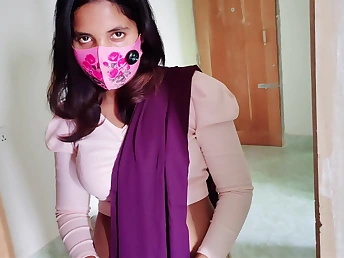 Hot schoolgirl in hijab teaches me an obstacle art of in residence in my room as A a paying guest