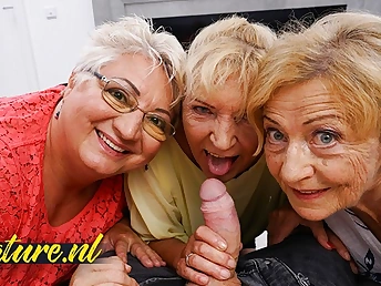 Martin Spell's 3 of bootylicious grandmothers share one mild toyboy!