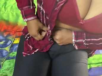 Naeem and Nagma beside a red-hot desi bang gauze, featuring a cool exotic chick