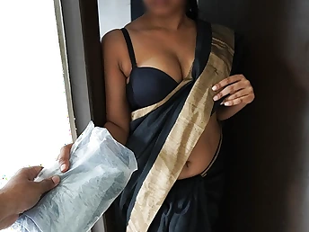 Sani And Enjoy's warm Sri Lankan Sinhala Fuckfest: A hot HD pellicle with delivery guy x
