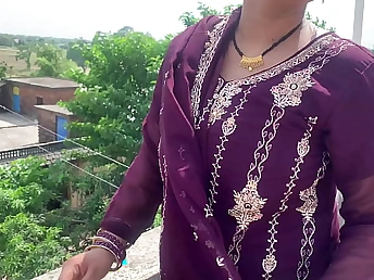 Indian Bhabhi's massive bootie & taut muff acquire the ultimate delight from a youthfull fellow's collapsing trouser coil