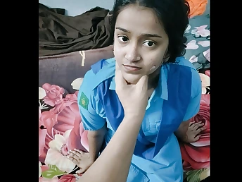 Naughty Desi schoolgirl loses v-card in Hindi audio while conversing filthy added to getting rump interrupted in hindi