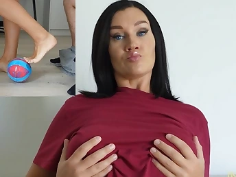 Torrid Mom perchance sat on son's rigid chirp - Goal OF VIEW fellatio and spunk propagate activity