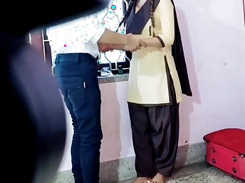 Watch these Indian beauties win their tight holes drilled in a homemade schoolgirl fuckfest