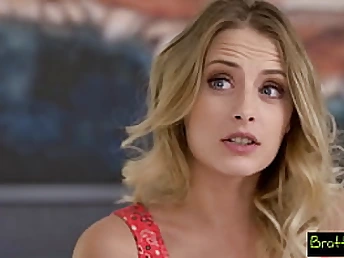 Crazy Stepsister Kyler Quinn Entices Stepbrother For ORAL JOB and Fuck-Stick Rail -S21:E5