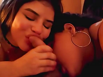 I gave my scrounger a 3some with my suitor painless a bday introduce!