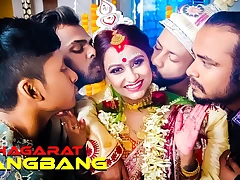 group-pummel Suhagarat - Besi Indian Wife Highly 1st Suhagarat with 4 Hubby ( Total Flick ), Hardcore Fuckin' Flick , Different fashion ravage-out, Wedding Night , Tight Vag , Multiple Pop-shots